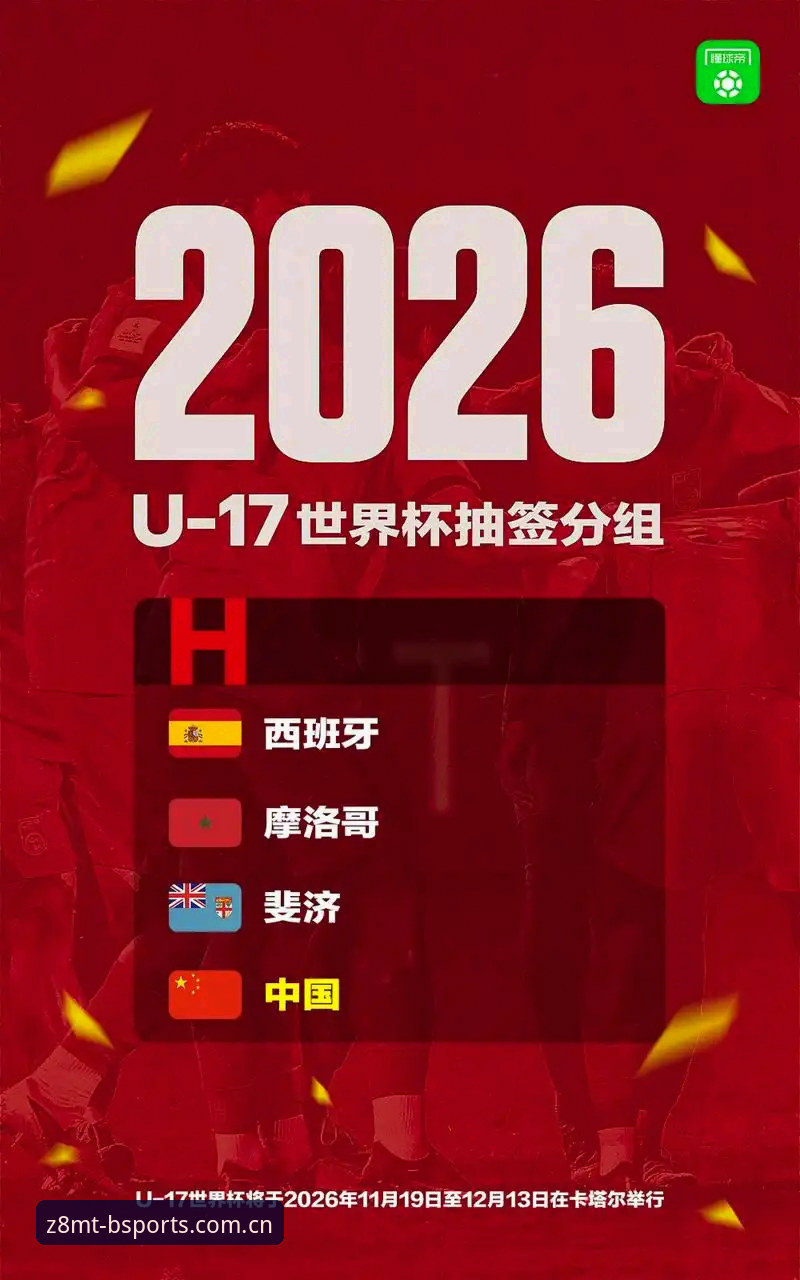 U17世界杯抽签结果揭晓，中国足球青年军迎战强敌——b体育新版本用户观赛指南最新动态